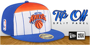 NBA Split Panel Tip Off Hats: Split the panels. Own the moment. The NBA Split Panel Tip Off Fitted Hats are a bold design that brings team pride front and center that brings team pride front and center. With premium construction and vibrant split-panel detailing