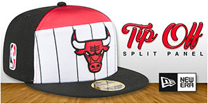 NBA Split Panel Tip Off Hats: Split the panels. Own the moment. The NBA Split Panel Tip Off Fitted Hats are a bold design that brings team pride front and center that brings team pride front and center. With premium construction and vibrant split-panel detailing
