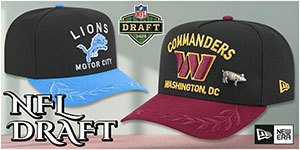 NFL Draft Hats: Grab this official 2025 NFL Draft On Stage A-Frame 59FIFTY Fitted Hat and look and feel the part! Sporting the same design the players will be wearing