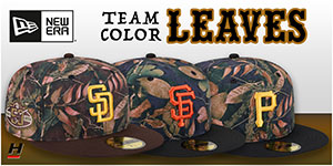Team-Color Leaves Hats: Stand out in every inning with this bold LEAVES Side-Patch 59FIFTY