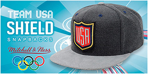 Team USA Shield Snapback Hats