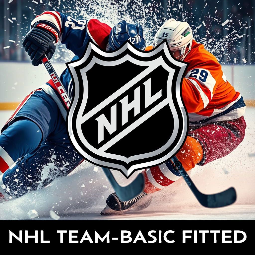 NHL Team-Basic Fitted Hats