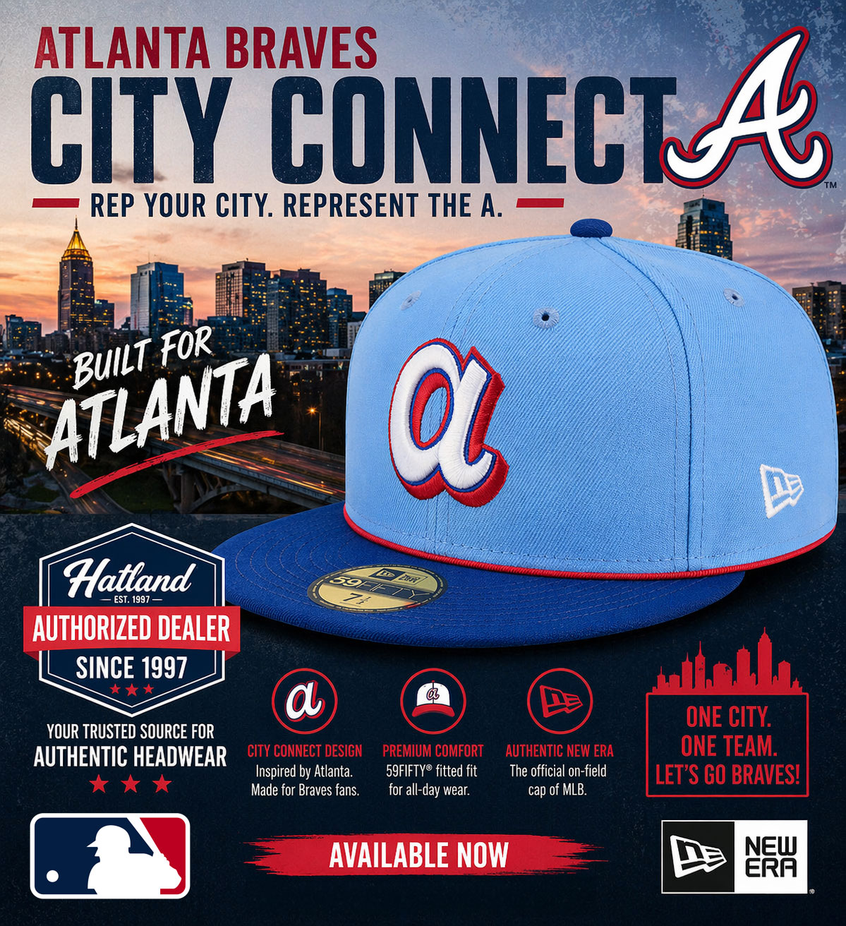 2026 Braves City Connect Hats