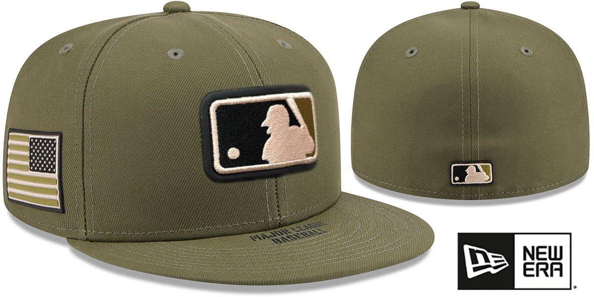 MLB Umpire 2026 ARMED FORCES STARS N STRIPES Hat by New Era