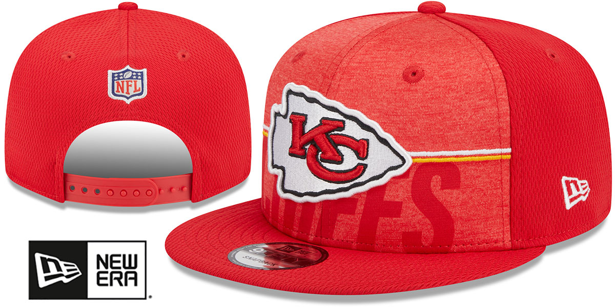Kansas City Chiefs 2023 NFL TRAINING CAMP SNAPBACK Hat by New Era