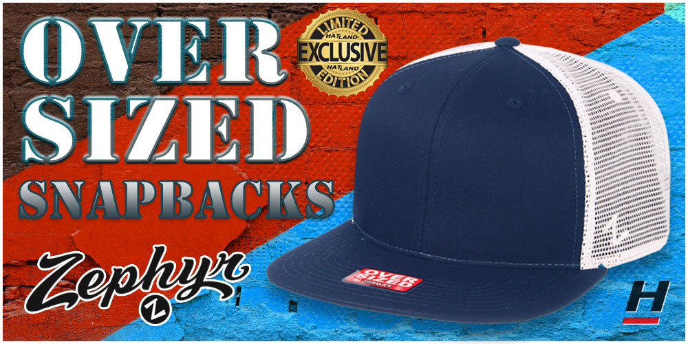 Over-Sized Mesh-Back Snapbacks