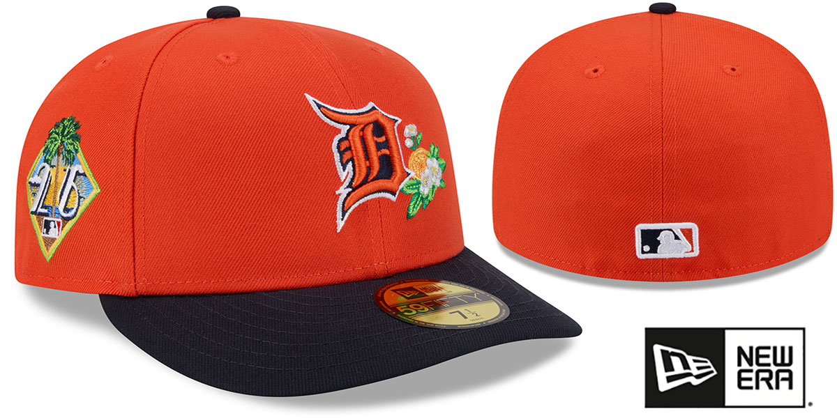 Detroit Tigers 2026 LOW-CROWN SPRING TRAINING Fitted Hat by New Era
