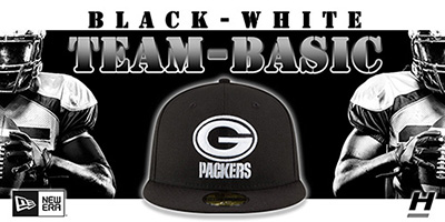 NFL Black-White Team-Basic Hats