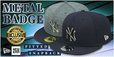 Exclusive Metal-Badge Hats