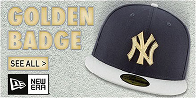 Golden Badge Fitted Hats