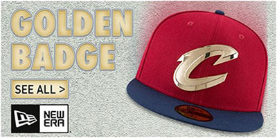 Golden Badge Fitted Hats