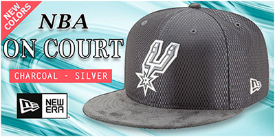 New Colors of NBA On Court Hats