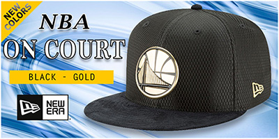 New Colors of NBA On Court Hats