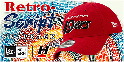 Retro-Script Snapback Hats