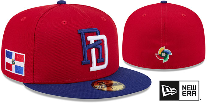 Dominican Republic '2026 WBC GAME' Red-Royal Hat by New Era