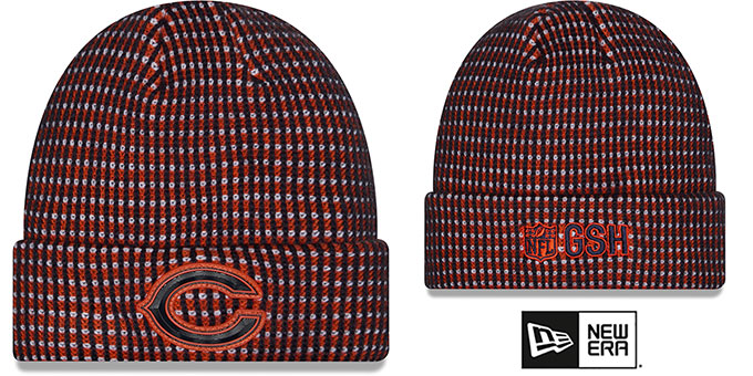 Bears 2026 'SIDELINE WAFFLER' Knit Beanie Hat by New Era