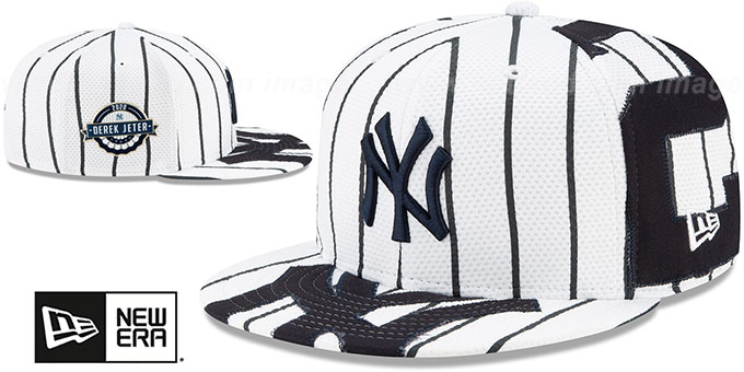 Yankees HOF JETER JUMBO SNAPBACK White Hat by New Era - 2nd View