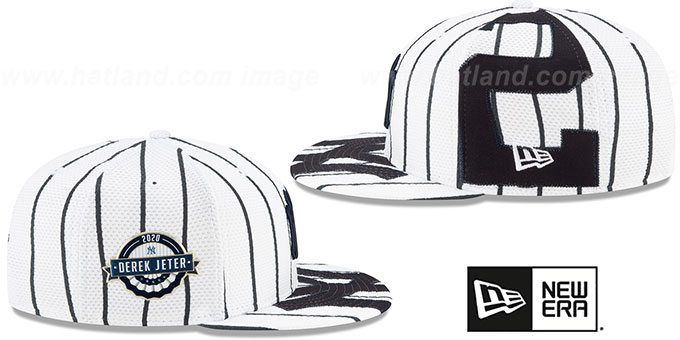 Yankees HOF JETER JUMBO SNAPBACK White Hat by New Era - 4th View
