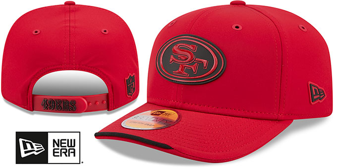 49ers 2026 'NFL SIDELINE SNAPBACK' Red Hat by New Era
