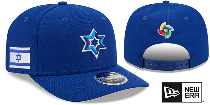 Israel '2026 WBC GAME STRETCH-SNAP' Royal Hat by New Era
