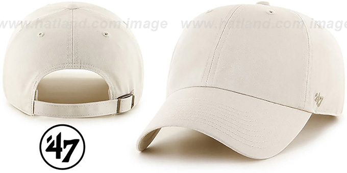 47 'BLANK CLASSIC STRAPBACK' Stone Adjustable Hat