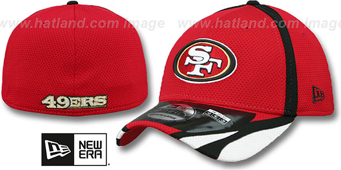 49ers '2014 NFL TRAINING FLEX' Red Hat by New Era