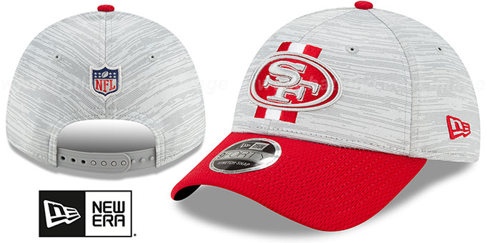 49ers '2021 NFL TRAINING CAMP STRETCH-SNAP' Hat by New Era
