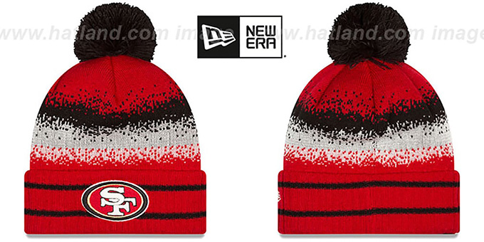 49ers 'SPEC-BLEND' Knit Beanie Hat by New Era
