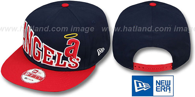 Angels COOP 'STOKED SNAPBACK' Navy-Red Hat by New Era