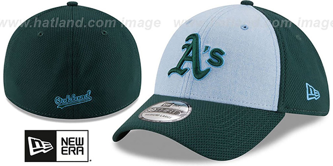 Athletics '2018 FATHERS DAY FLEX' Sky-Green Hat by New Era