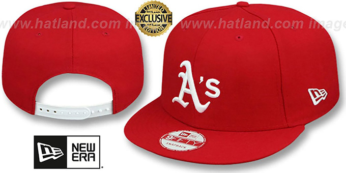 West Hampton Surf and Sun Snapback Red/White