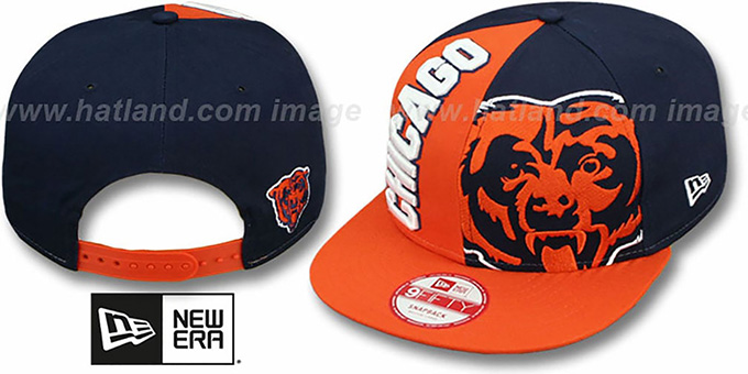 Bears 'NE-NC DOUBLE COVERAGE SNAPBACK' Hat by New Era