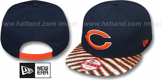 Bears 'NFL ZUBAZ SNAPBACK' Navy Hat by New Era