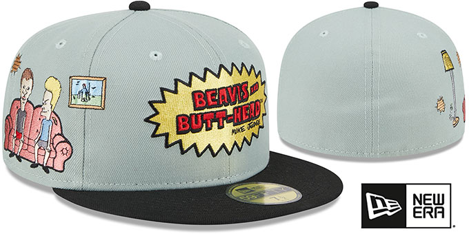 Beavis and Butt-Head 'COUCH' Fitted Hat by New Era