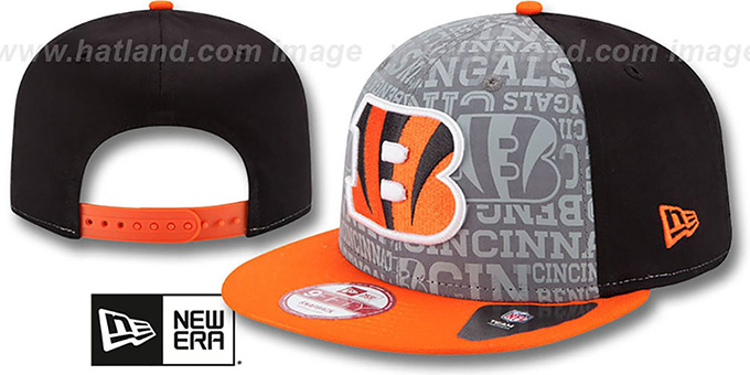 Bengals '2014 NFL DRAFT SNAPBACK' Black-Orange Hat by New Era