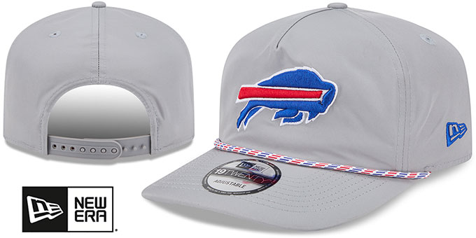 Bills '1920 ROPE SNAPBACK' Grey Hat by New Era