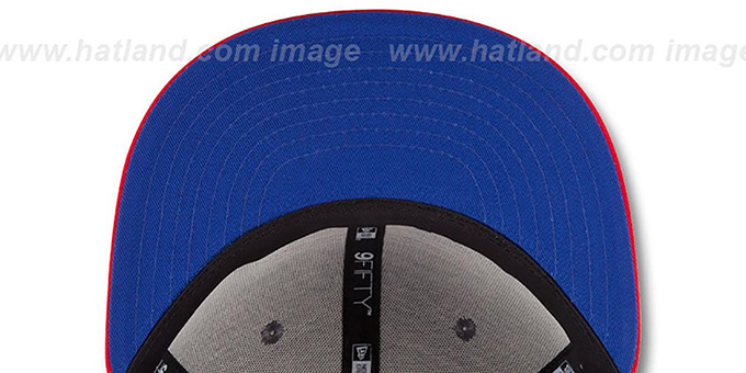 Bills '2014 NFL DRAFT SNAPBACK' Royal-Red Hat by New Era