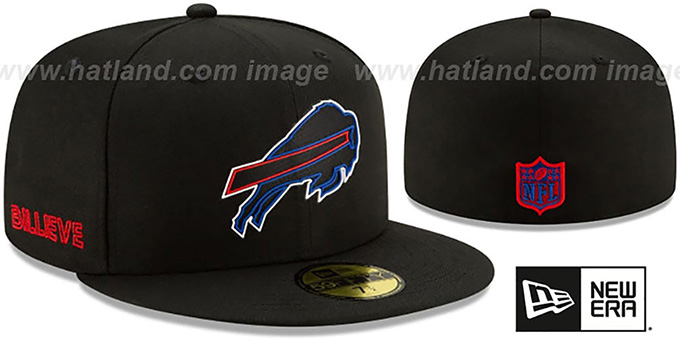 Bills '2020 NFL VIRTUAL DRAFT' Black Fitted Hat by New Era