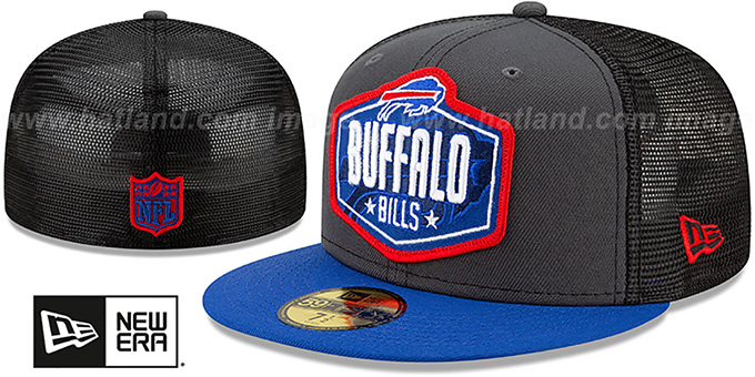 Bills '2021 NFL TRUCKER DRAFT' Fitted Hat by New Era