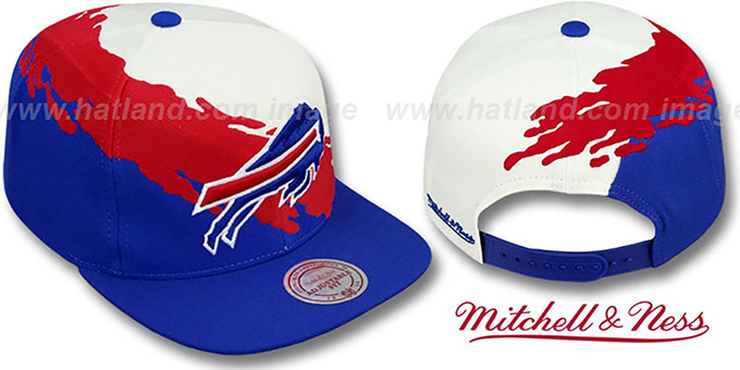 Mitchell & Ness Buffalo Bills Team Ground 2.0 Snapback Hat – Black, One Size