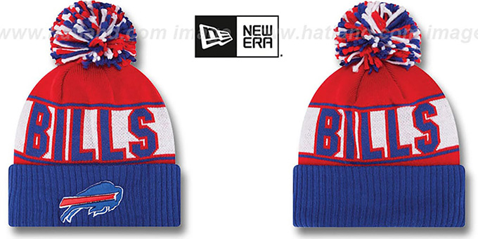 Bills 'REP-UR-TEAM' Knit Beanie Hat by New Era