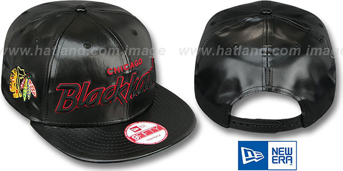 Blackhawks 'REDUX SNAPBACK' Black Hat by New Era