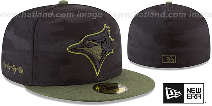 Blue Jays 2018 MEMORIAL DAY 'STARS N STRIPES' Hat by New Era