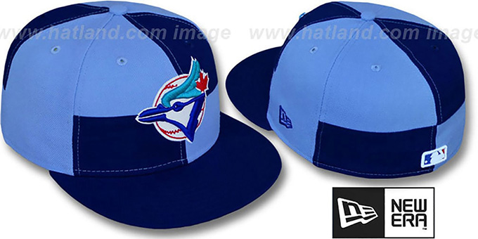 Blue Jays 'MIXER' Royal-Columbia Fitted Hat by New Era