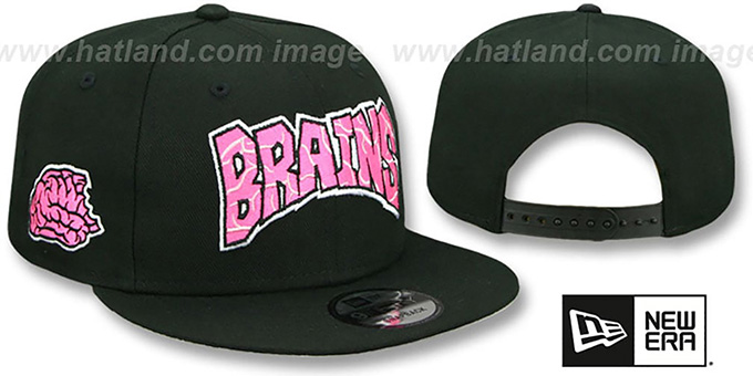 Brains 'HALLOWEEN COSTUME SNAPBACK' Black Hat by New Era