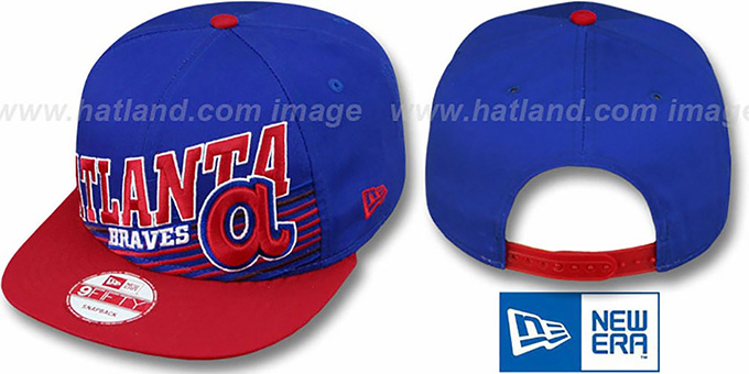 Braves Coop 'STILL ANGLIN SNAPBACK' Royal-Red Hat by New Era