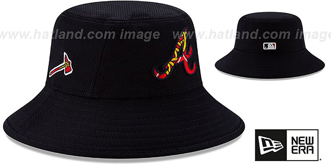 Braves 'DASHMARK BP BUCKET' Hat by New Era