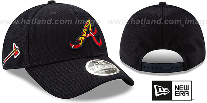 Braves 'DASHMARK BP SNAPBACK' Navy Hat by New Era