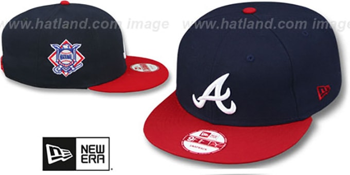 Braves 'LEAGUE REPLICA HOME SNAPBACK' Hat by New Era