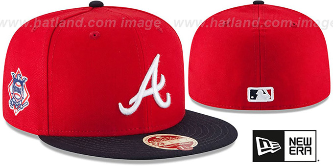 red mlb hats